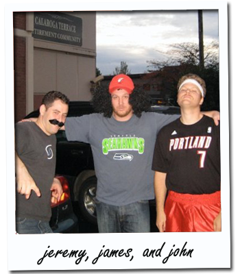 Jeremy, James, and John